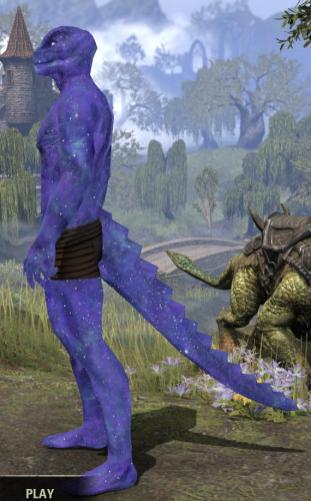 Astral Sheen - Argonian Male Side