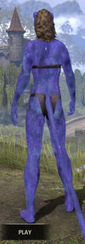 Astral Sheen - Khajiit Female Rear