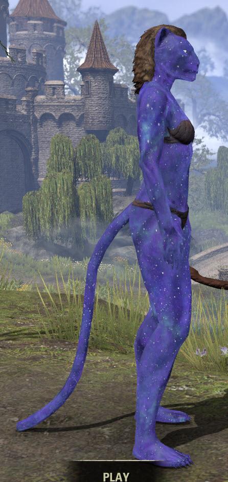 Astral Sheen - Khajiit Female Right