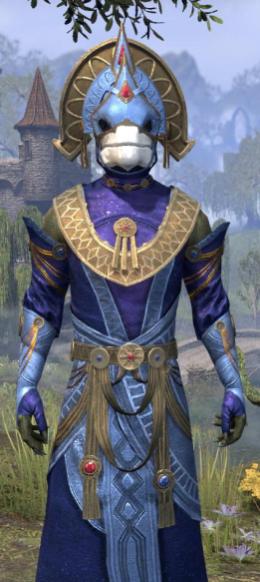 Celestial Robes - Argonian Male Close Front