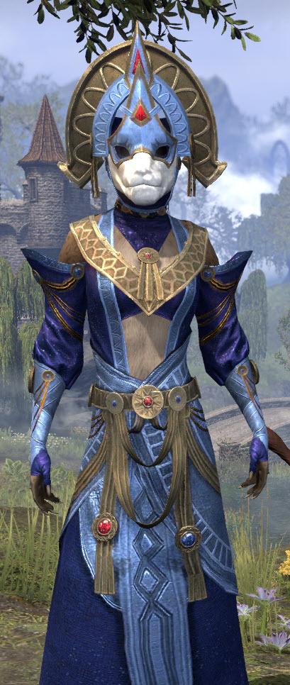 Celestial Robes - Khajiit Female Close Front