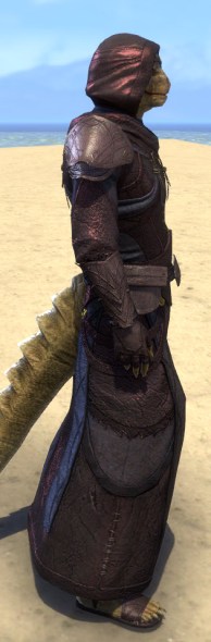 Necropolis Steward Light - Argonian Male Robe Right