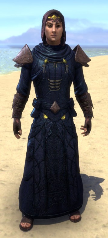 Necropolis Steward Light - Male Robe Front