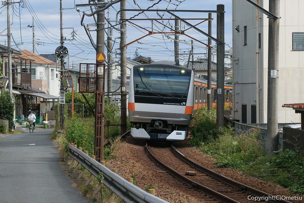 青梅線の列車