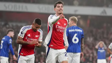 Kai Havertz celebrates