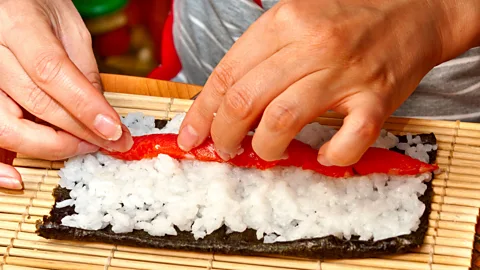 mix7777/iStock According to myth, women’s hands are too warm to make sushi (Credit: mix7777/iStock)