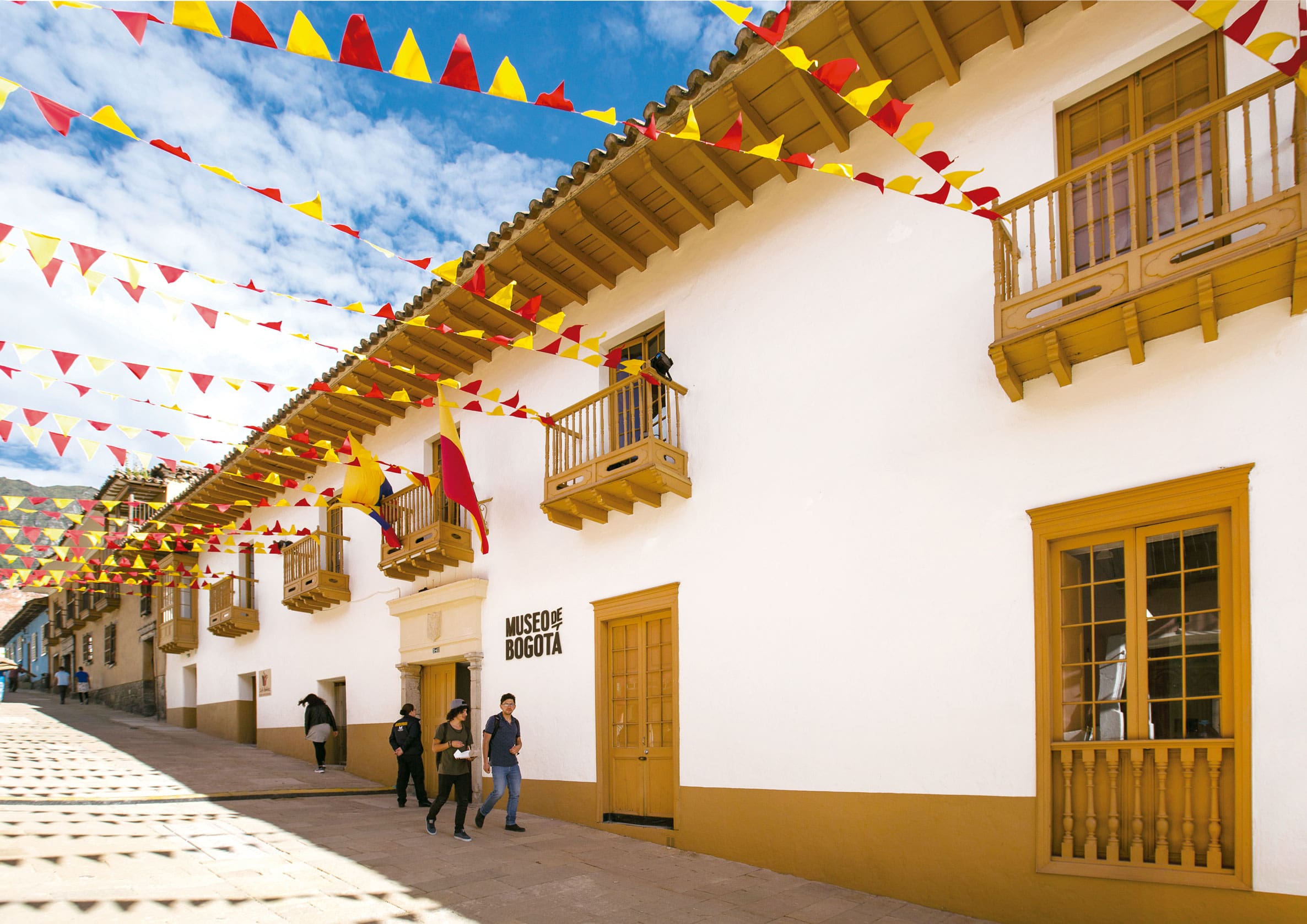 Fachada del museo de Bogotá