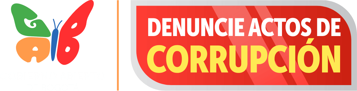 Logo Gobierno abierto de Bogotá denuncie actos de corrupción