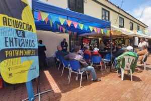 Con una chuculatada en Fontibón, terminó la estrategia Activación 7 Entornos Patrimoniales