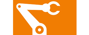 Robot arm icon