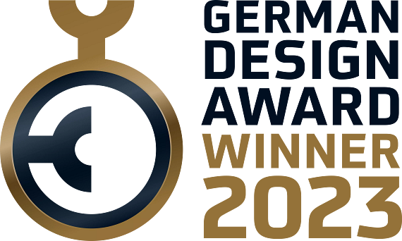 Ganador del German Design Award 2023