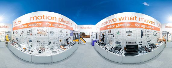 Virtual trade show stand