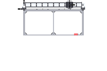 Plug to Program robot cell for automated gluing and sealing - size L