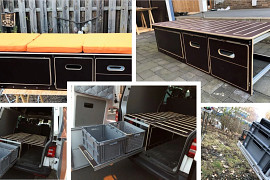 DIY-Schlafbox für den Campervan