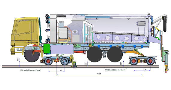 Light rail door with igus products