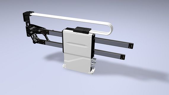 Ribbon cable e-skin flat in automation technology