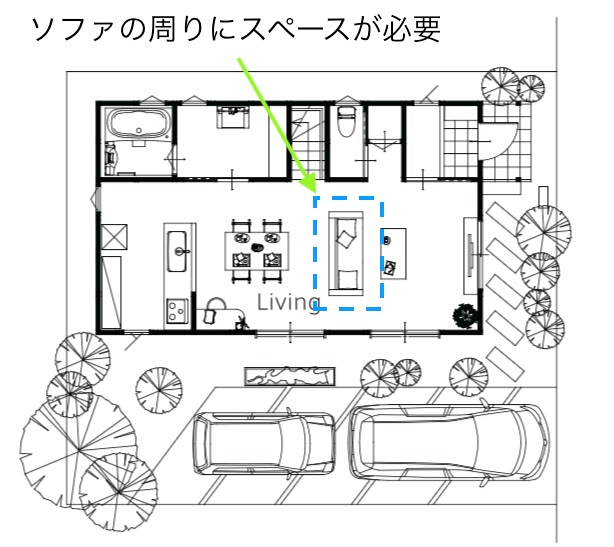 キッチンのスペース