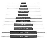 Electronic Components of Wirewound Resistors - Through Hole