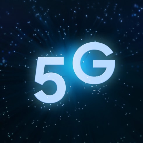 A visionary illustration of 5G.