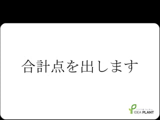 合計点を出します 