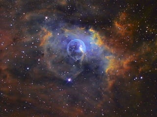 Star birth bubble 