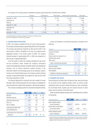 general dynamics 2007 Annual Report	