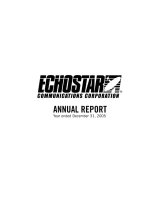 ANNUAL REPORT
Year ended December 31, 2005
 