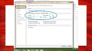 MICROSOFT PROJECT TUTORIAL