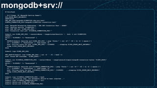 mongodb+srv://
#!/bin/bash
: ${1?"Usage: $0 <MongoDB Service Name>"}
POD_STATE_WAIT_SECONDS=5
SERVICE=$1
DNS_SRV_POD="mongodb-${SERVICE}-dns-srv-test"
SIMPLE_CONNECTION_POD="mongodb-${SERVICE}-connection-test"
echo "MongoDB Enterprise Kubernetes - DNS SRV Connection Test - START"
echo "Testing service '${SERVICE}'"
echo "DNS SRV pod '${DNS_SRV_POD}'"
echo "Connection test pod '${SIMPLE_CONNECTION_POD}'"
kubectl run ${DNS_SRV_POD} --restart=Never --image=tutum/dnsutils -- host -t srv ${SERVICE}
STATE=""
while [ "${STATE}" != "Terminated" ]
do
STATE=$(kubectl describe pod ${DNS_SRV_POD} | grep "State:" | cut -d":" -f2 | tr -d '[:space:]')
if [ "${STATE}" = "Terminated" ]; then break; fi
echo "Polling state for pod '${DNS_SRV_POD}': ${STATE} ...sleeping ${POD_STATE_WAIT_SECONDS}"
sleep ${POD_STATE_WAIT_SECONDS}
done
kubectl logs ${DNS_SRV_POD}
SRV_HOST=$(kubectl logs ${DNS_SRV_POD} | cut -d' ' -f1 | head -1)
echo "Found SRV hostname: '${SRV_HOST}'"
kubectl run ${SIMPLE_CONNECTION_POD} --restart=Never --image=jmimick/simple-mongodb-connection-tester "${SRV_HOST}"
STATE=""
while [ "${STATE}" != "Terminated" ]
do
STATE=$(kubectl describe pod ${SIMPLE_CONNECTION_POD} | grep "State:" | cut -d":" -f2 | tr -d '[:space:]')
if [ "${STATE}" = "Terminated" ]; then break; fi
echo "Polling state for pod '${SIMPLE_CONNECTION_POD}': ${STATE} ...sleeping ${POD_STATE_WAIT_SECONDS}"
sleep ${POD_STATE_WAIT_SECONDS}
done
kubectl logs ${SIMPLE_CONNECTION_POD} | head
echo "...truncating logs, 100 documents should've been inserted..."
kubectl logs ${SIMPLE_CONNECTION_POD} | tail
kubectl delete pod ${DNS_SRV_POD}
kubectl delete pod ${SIMPLE_CONNECTION_POD}
 