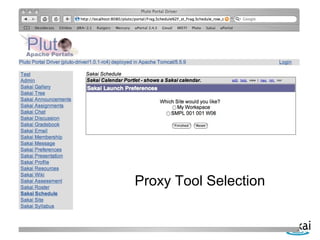 Proxy Tool Selection
 