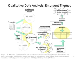 Be incomplete with missing data, and out of sequence