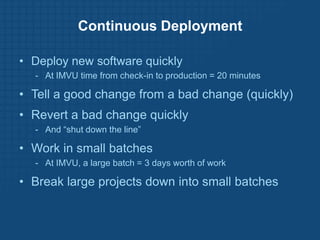 Agile Product DevelopmentUnit of Progress: A line of Working Code“Product Owner” or in-house customerProblem: knownSolution:unknown