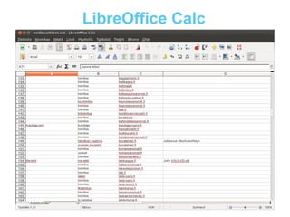 LibreOffice Calc
 