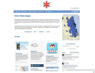 http://digital.cityofchicago.org/index.php/open-data-applications/
23
 