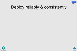 Deploy reliably & consistently
 