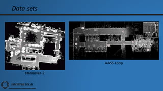 Data sets
Hannover-2
AASS-Loop
 