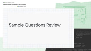 Sample Questions Review
 