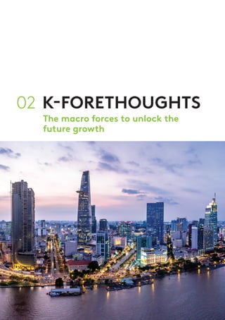 K-FORETHOUGHTS02
The macro forces to unlock the
future growth
 