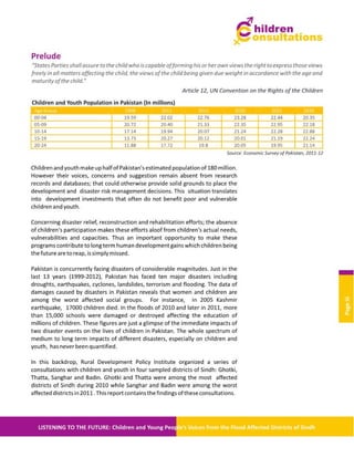 Children Consultation Report