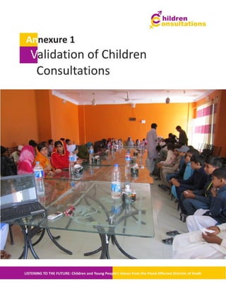 Children Consultation Report