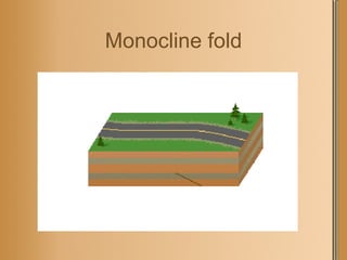 Monocline fold 