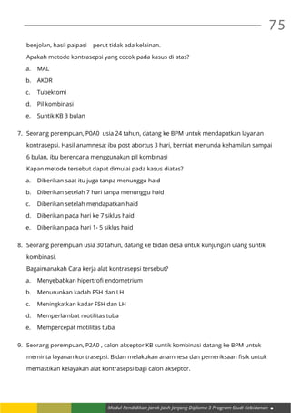 Modul 8 Praktik Kebid III