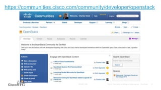 https://communities.cisco.com/community/developer/openstack
 