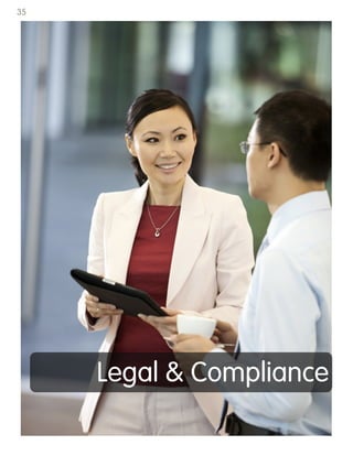 Legal & Compliance
35
 