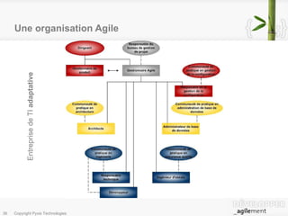 Une organisation Agile Entreprise de TI  adaptative 