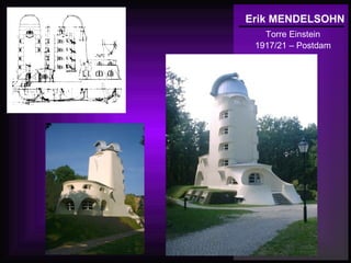 Erik MENDELSOHN
Torre Einstein
1917/21 – Postdam
 