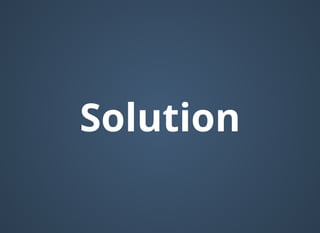 SolutionSolution
 