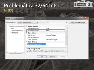 Problemática 32/64 bits
En BIDS
 