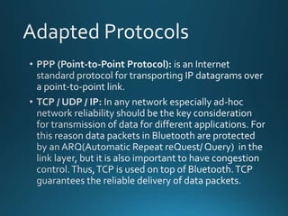 Bluetooth protocol