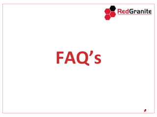 FAQ’s
 